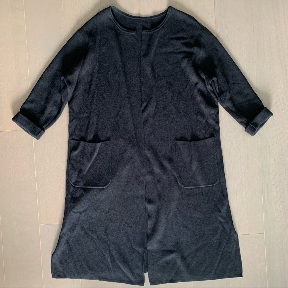 Joe Fresh Black Open Front Long Sleeve Cardigan
